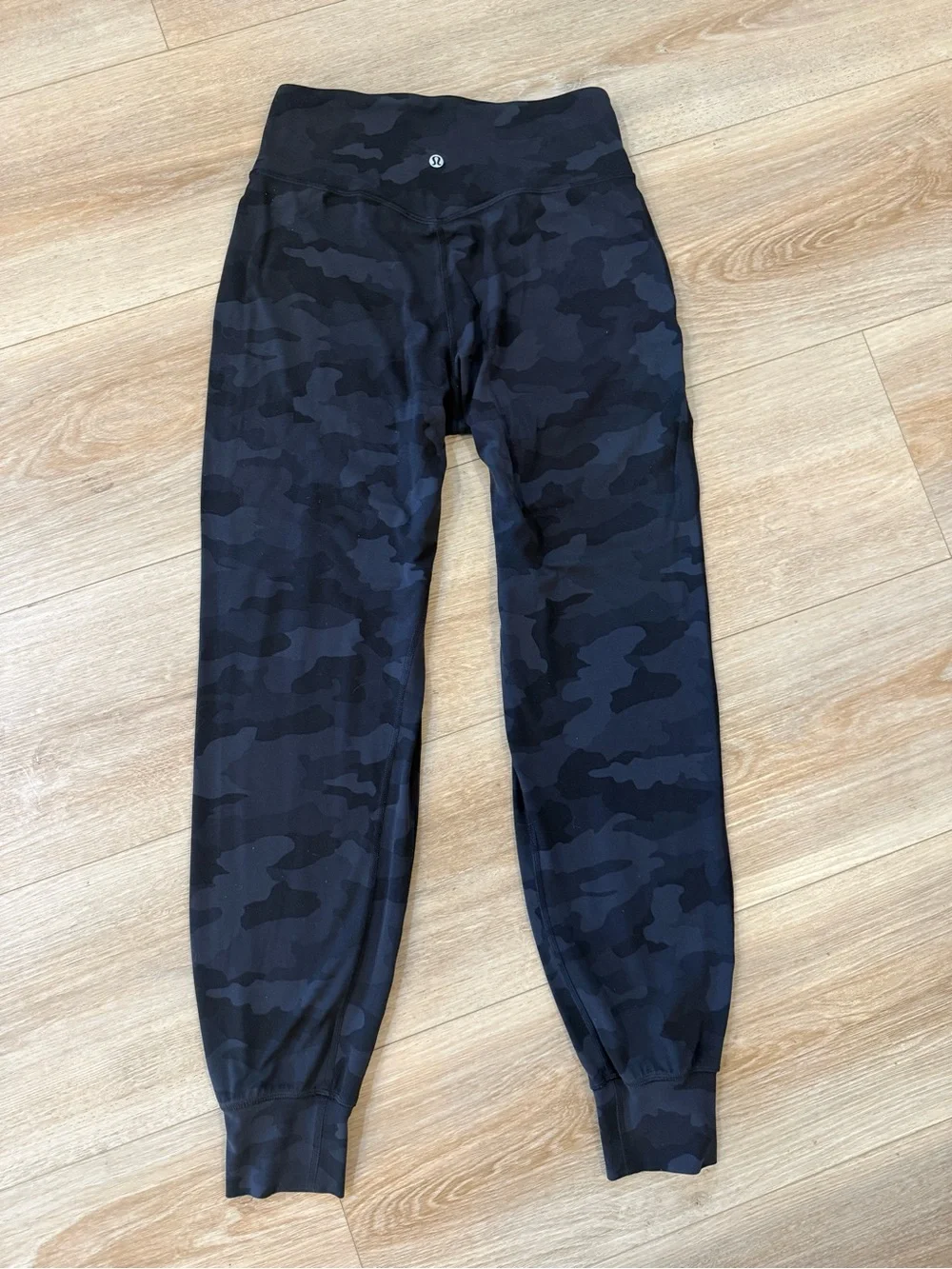 Lululemon Align Black Camo High-Rise Jogger Leggings Size 6